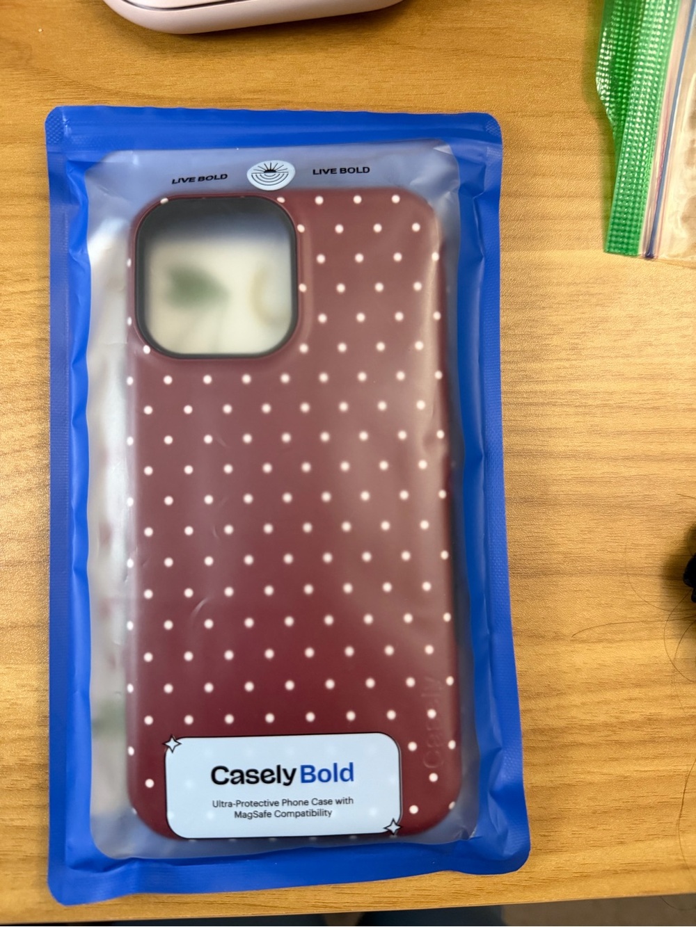 Casely new Bold Red Polka Dot iPhone 13 Pro Max Case -